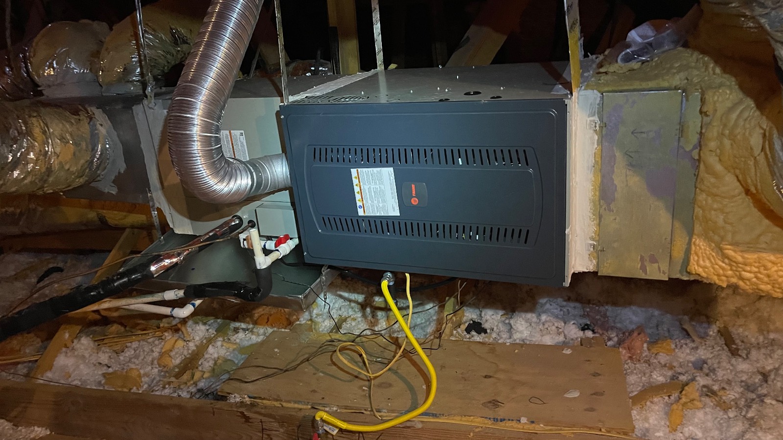 The AC Factory install work serving Flower Mound TX